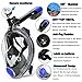 VILISUN Schnorchelmaske Erwachsene inkl. Tragetasche - CO2 Sichere Snorkeling Mask - Tauchermaske - Tauchmasken - Tauchmaske Kinder - Schnorchelset - Taucherbrille Schnorchel