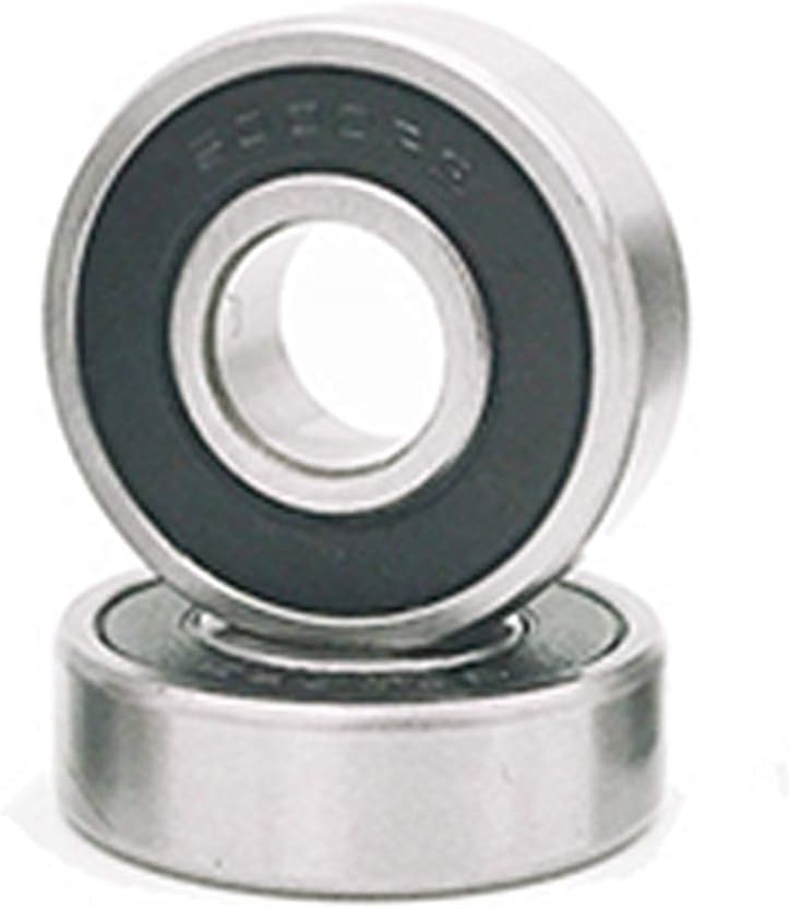 2PCS 6000 Hybrid Ceramic Bearing 10x26x8mm Silicon Nitride Balls, ABEC-3