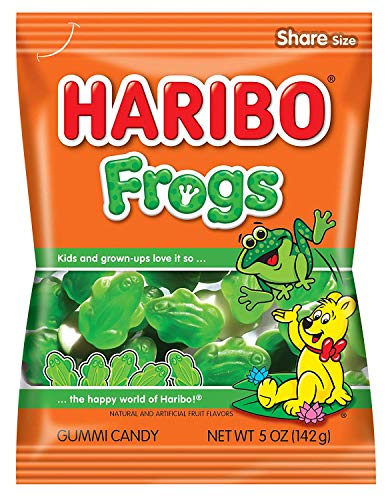 Haribo Gummi Frogs 5oz - Pack de 2