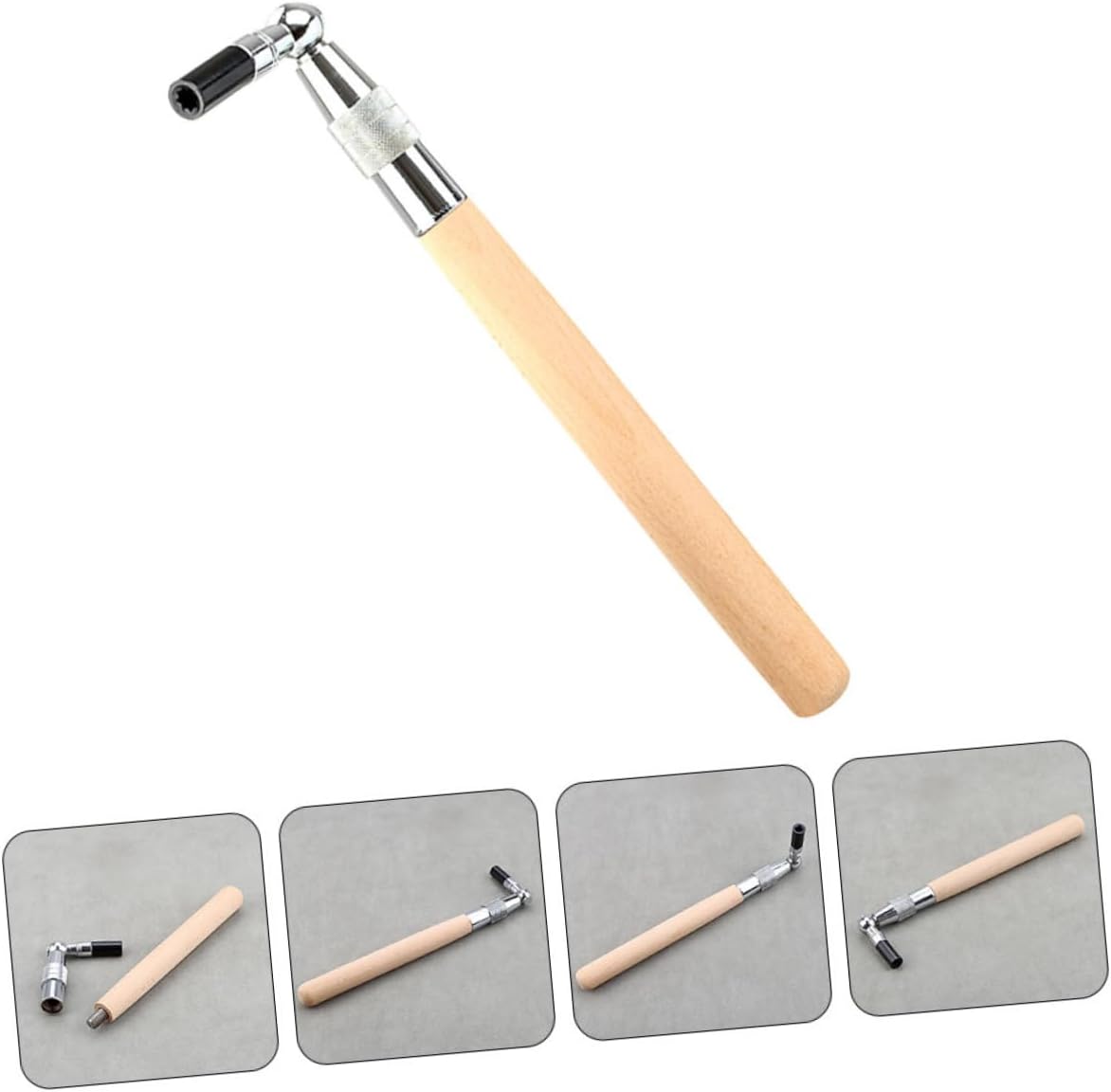 BESPORTBLE Piano Tuning Wrench Shaped Tool Durable Piano Tuner Spanner for Easy Use Essential Piano Repair Tool for Technicians and DIY Enthusiasts