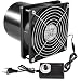 Joycabin Rohrventilator 100mm Abluftventilator Rohrlüfter mit Geschwindigkeitsregler, Rohrventilator Hitzebeständig Lüfter Leise Rauchabzug Ventilator für Küchen,WC,Garage,Gewächshau...