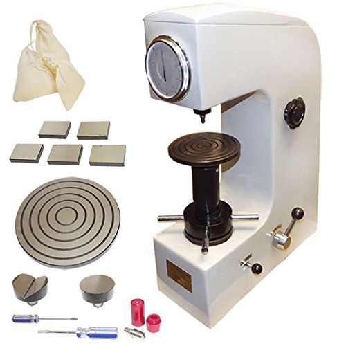 Bench Top Rockwell Hardness Tester Hr 150 A Testing Table Test Block Hrc Hra B #TOP6