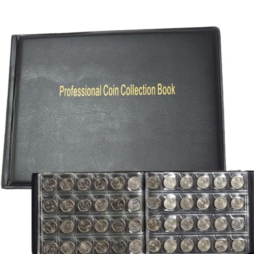 Álbum archivador para monedas de colección, 240 bolsillos, archivo para coleccionistas