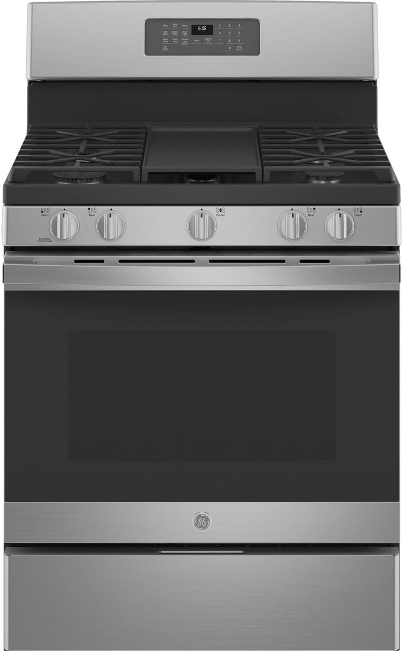 GE® 30" Free-Standing Gas Range