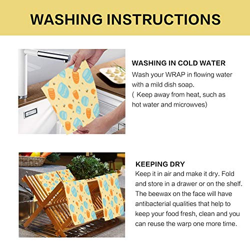 Lyeiaa Cerata Carta Alimenti Cera d'api