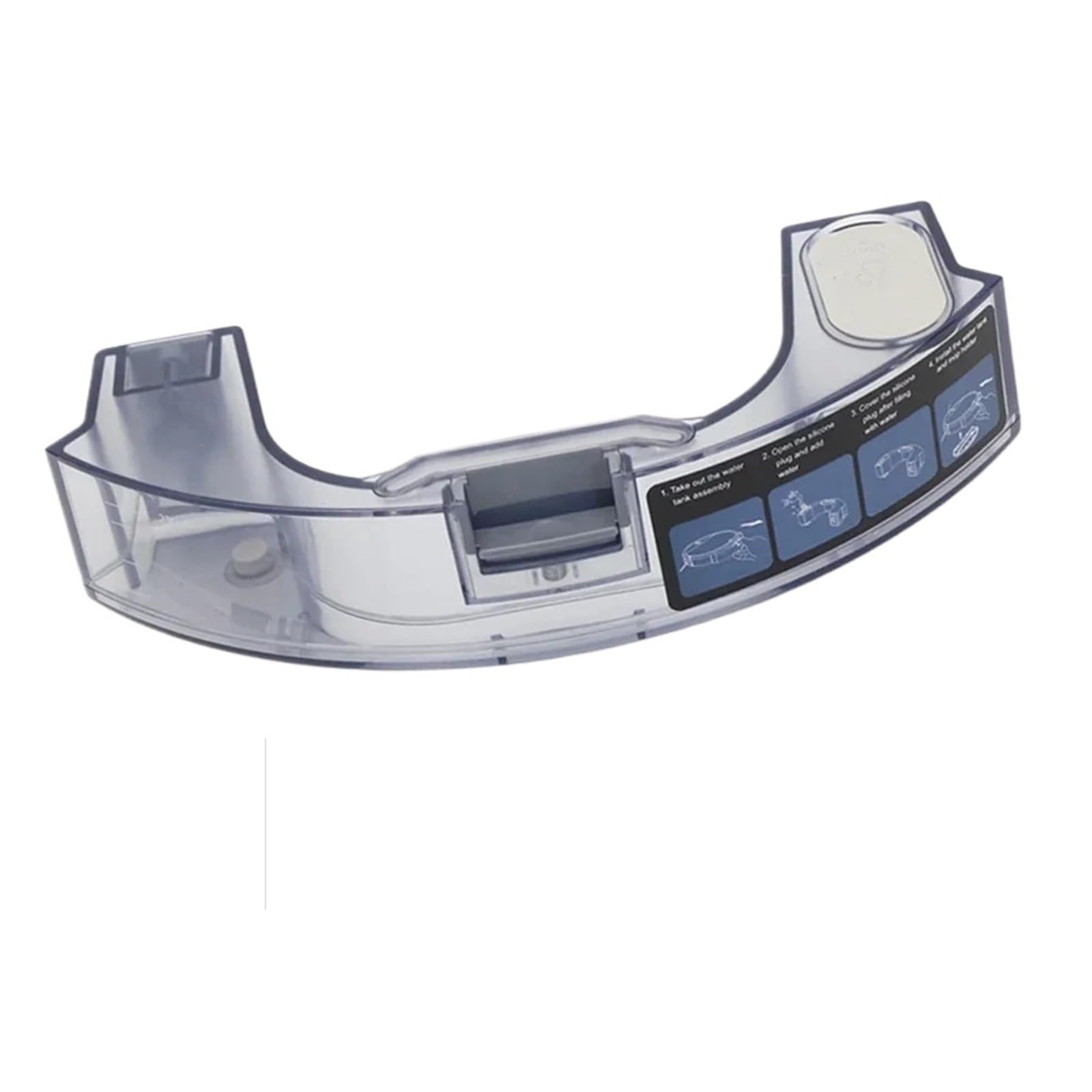 Filtro de tanque de agua para aspiradora robótica, compatible con BR151, para suelos duros, alfombras de pelo de mascotas, accesorios de repuesto inalámbricos