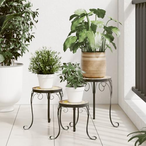 Porte-plantes extérieur en fer anti-rouille pour protéger vos pots de fleurs