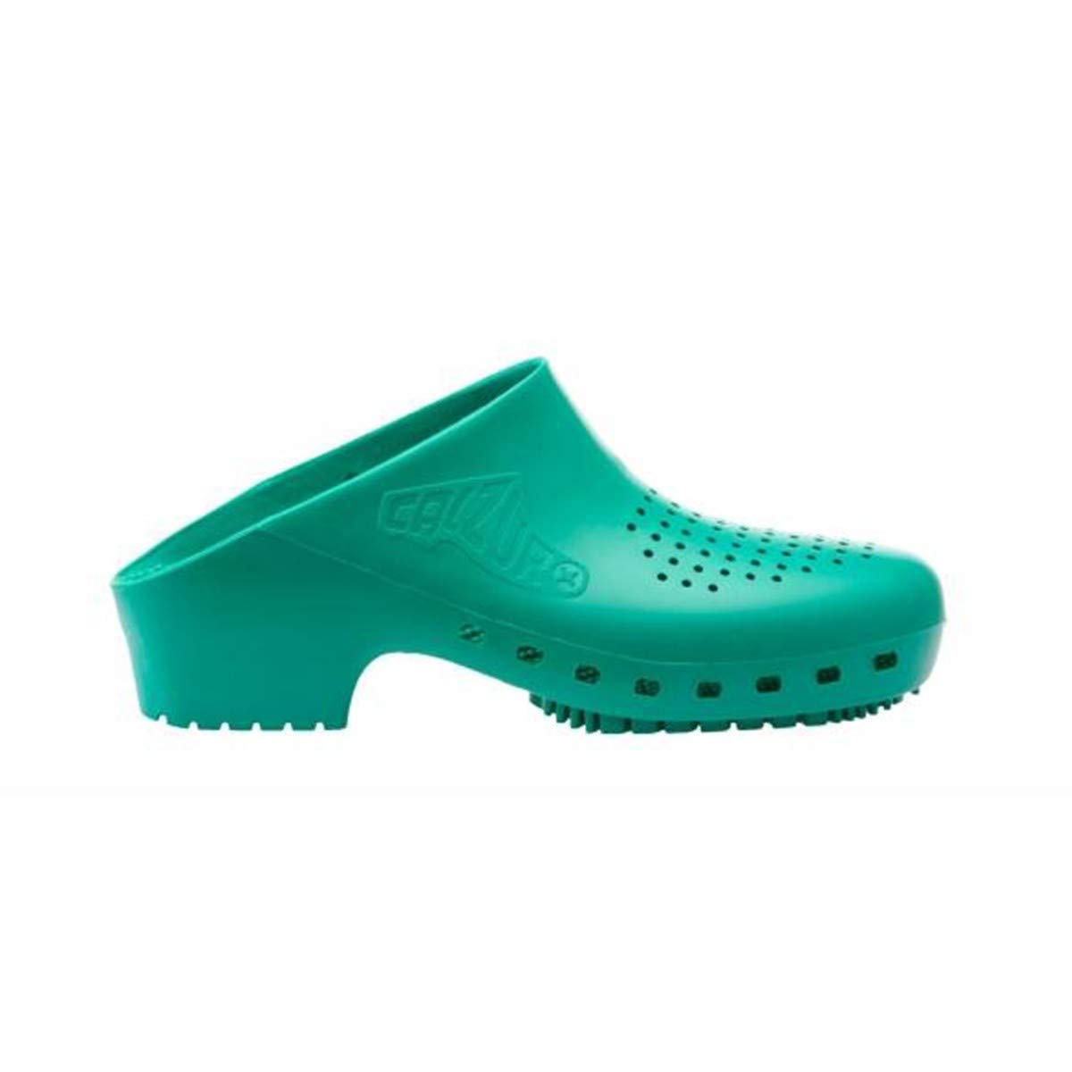 Calzuro Classic con Fori – Zoccoli Sanitari Professionali per Uomo e Donna, Comodi, Antiscivolo e Antistatici, Autoclavabili, Traspiranti, in Gomma Tecnica