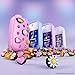 Touchland x Crocs Limited Edition Mist Case 1 Fl. OZ., Stylish Hand Sanitizer Spray Accessory, with 5 Jibbitz Charms and Keyring, Sugarpop Pink Color