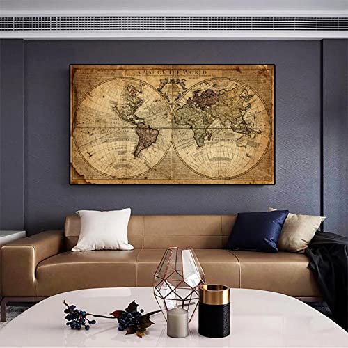 Vieille photo vintage peinture sur toile élégante pour créer une ambiance cosy dans votre chambre