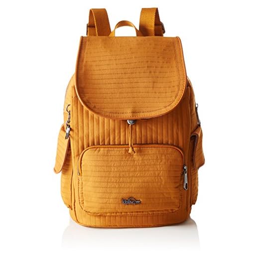 Kipling City Pack S, Borsa a Zainetto Donna, Giallo (L43 Craft Ochre), 27x33.5x19 cm (B x H x T)