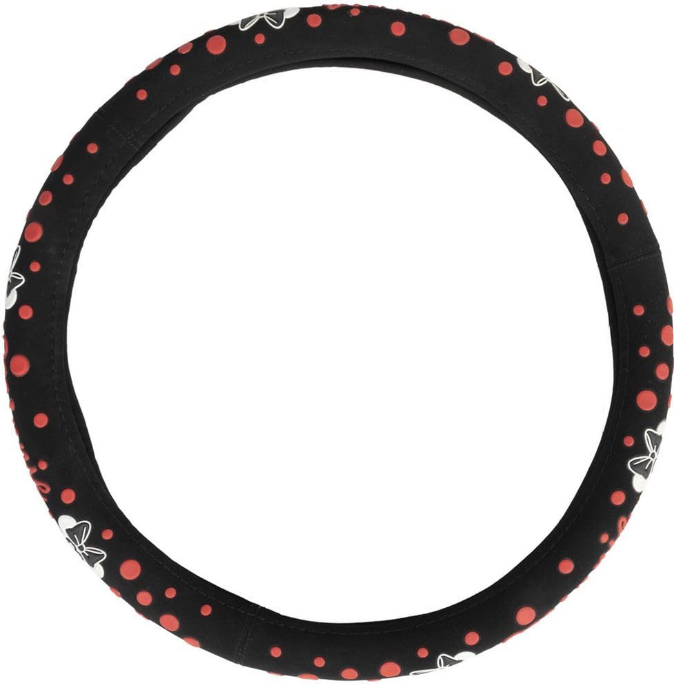 TataWay Funda de Volante | Funda de Volante con diseño de Mickey/Minnie Mouse, Rosa