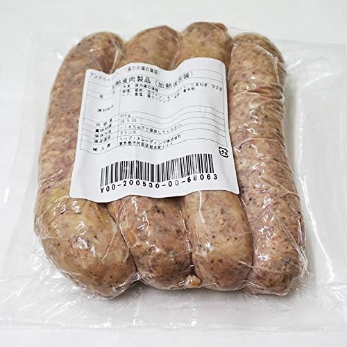 Amazon アンドゥイエット 冷凍 ４本入り 約600ｇフランス 豚の内臓のソーセージ ノーブランド品 ソーセージ ウインナー 通販