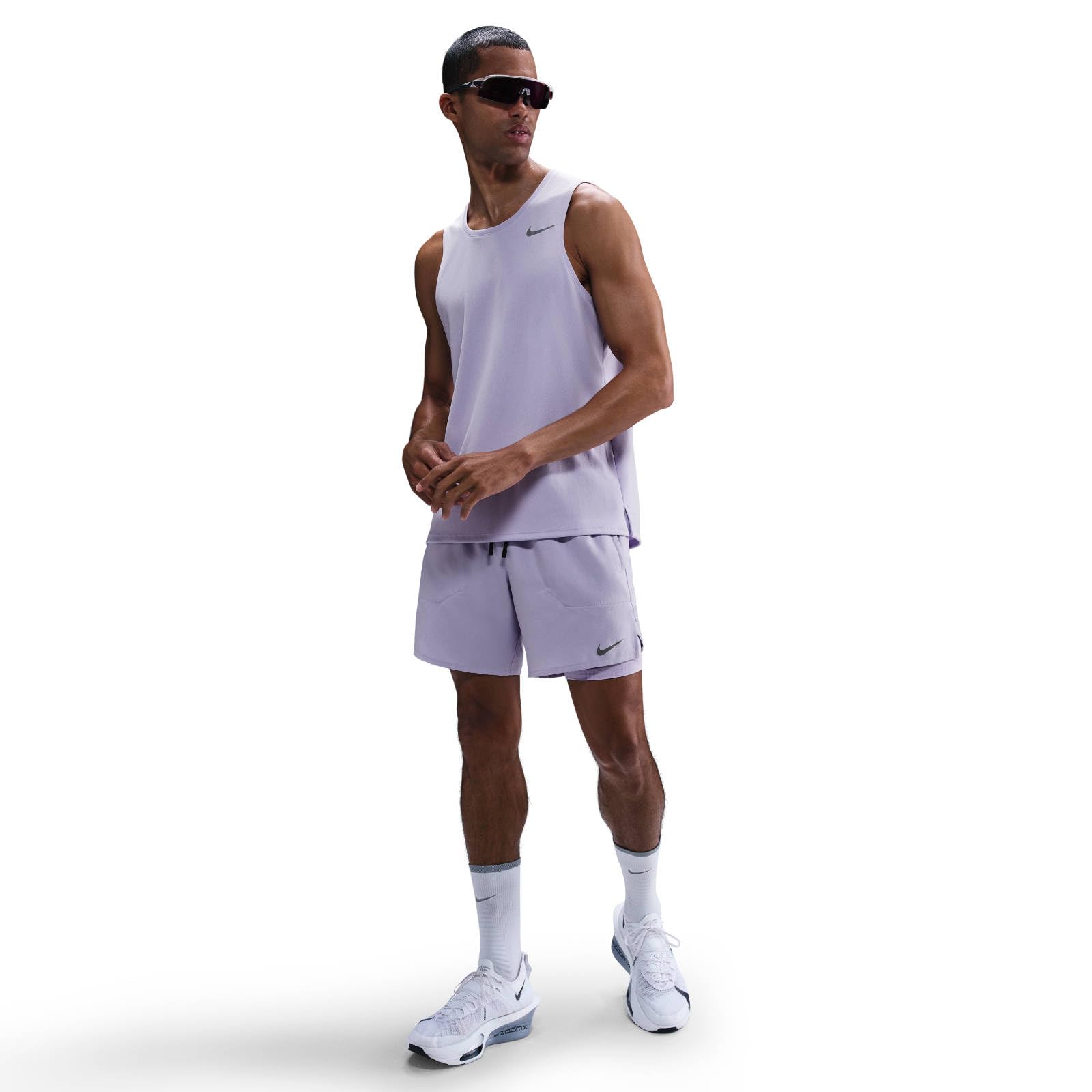 NIKE Stride Dri-fit 2-in-1-laufshorts Für Herren (Ca. 18 Cm) - Pantalones Cortos para Correr 2 en 1 Hombre