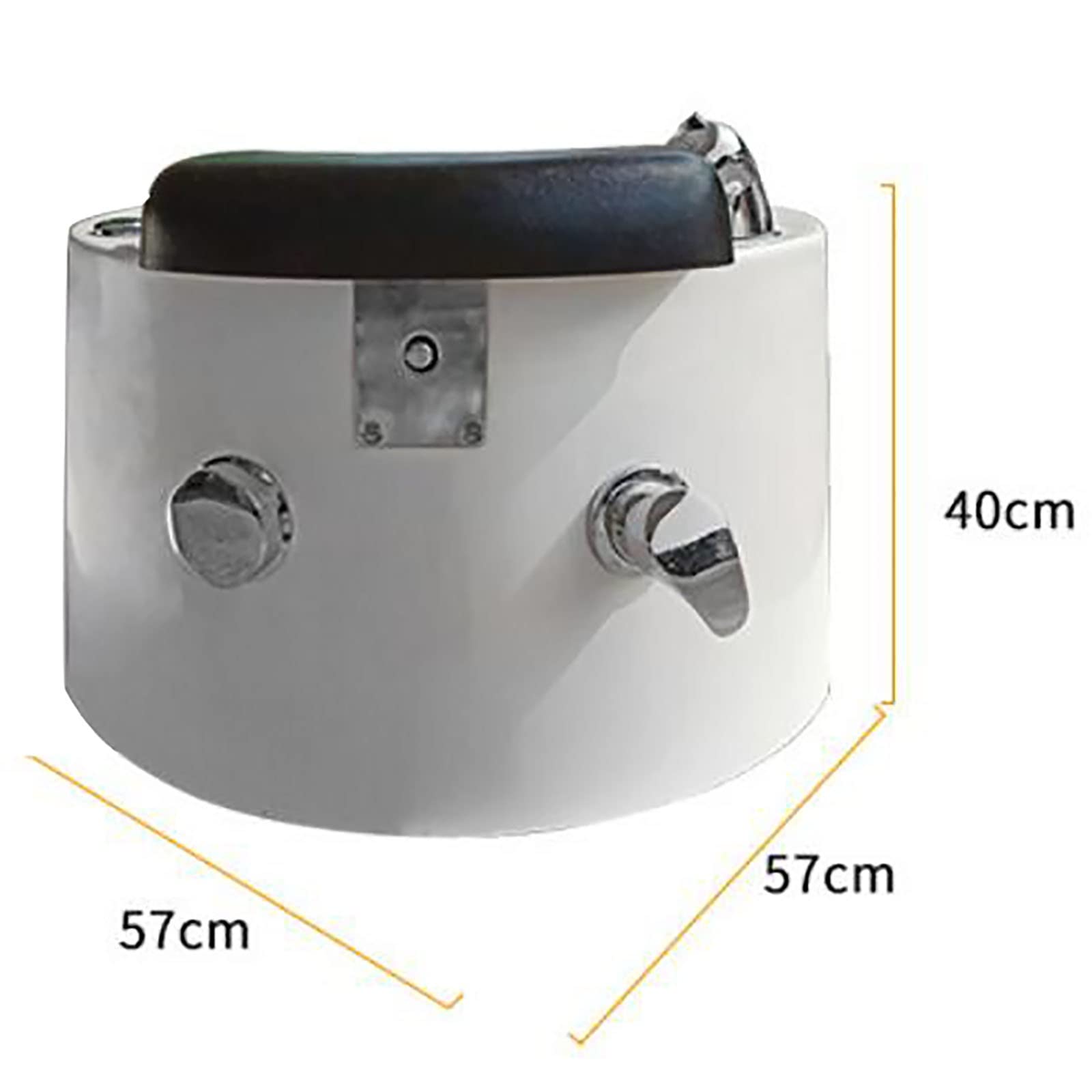 Masajeador de pies para spa, calor, masaje y chorros para tratamiento de spa en casa, calma los músculos cansados, mejora la circulación sanguínea, pantalla LED