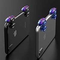 Vista 7 de Newseego for Mobile Game Controller Trigger, [Upgraded Version] Mobile Controllers Colorful Trigger Sensitive Shoot and Aim Button for Rules of