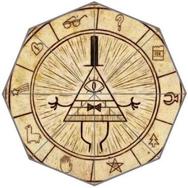 All Weather Umbrella Gravity Falls Bill Cipher Custom Auto Foldable Umbrella