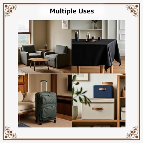 K-Musculo 600D Fabric by The Yard, 58" W 600D Upholstery Polyester Material, Indoor Outdoor Water Resistant Fabric for Chair Cushion Furniture Cover Sewing DIY Cloth, 2 Yard Gray by K-Musculo - Image 7