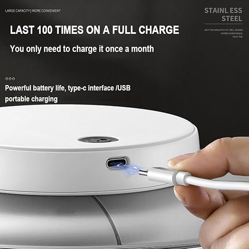 Miniatura 4 de JCAKES Hilandero de lechuga Spinners de ensalada Deshidratador de verduras eléctrico de limpieza rápida Secador de frutas y verduras Separación seca