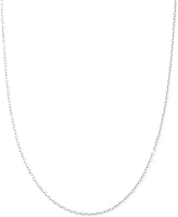 SEJINJEWELRY 2mm Stainless Steel Thin Cable Chain Necklace for Men & Women - Silver, 16-30 Inch, Lobster Clasp, Hypoallergenic