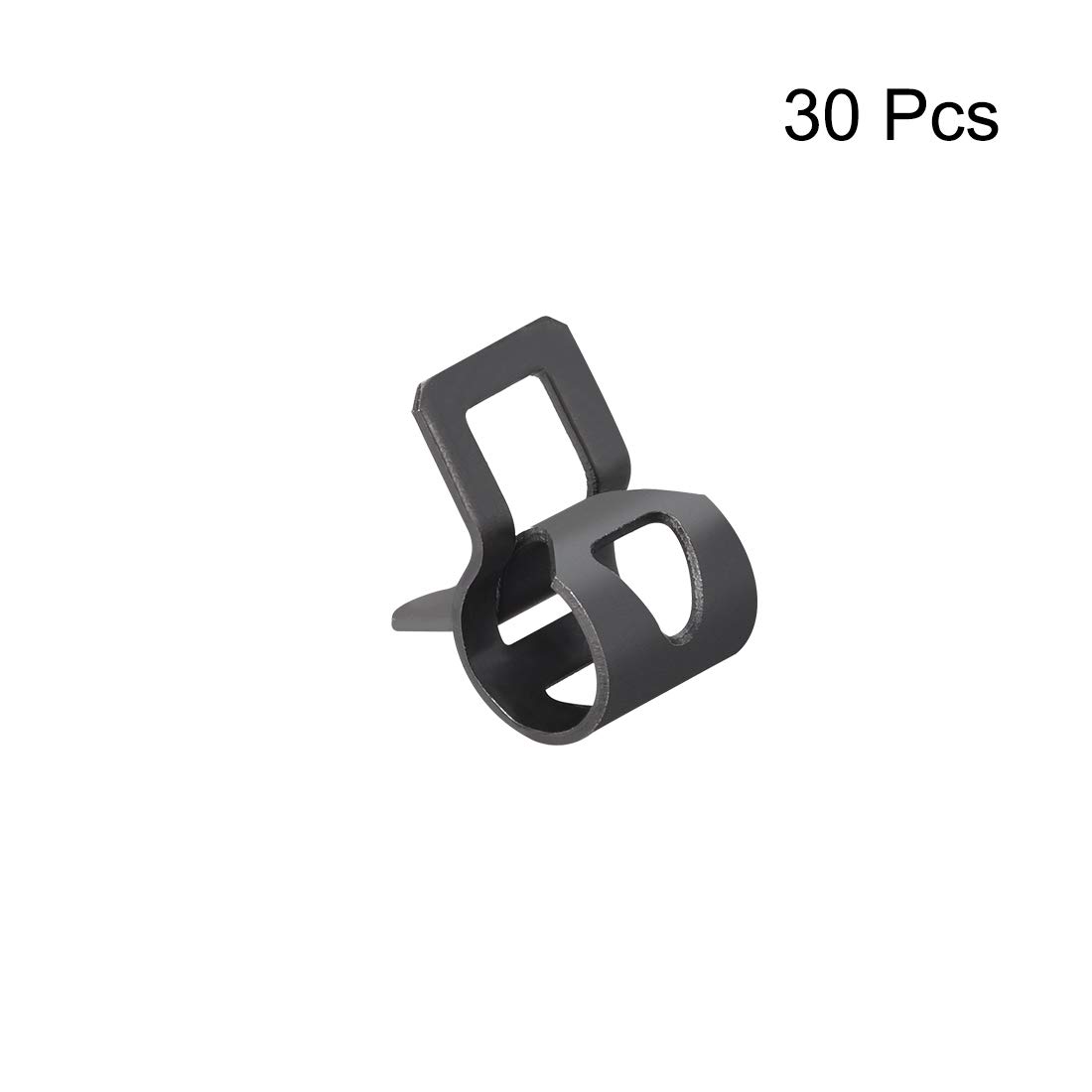 Uxcell Federband-Klemmen 6 Mm (30 Stück) – Für Schläuche Mit 6,5–7,2 Mm Außendurchmesser