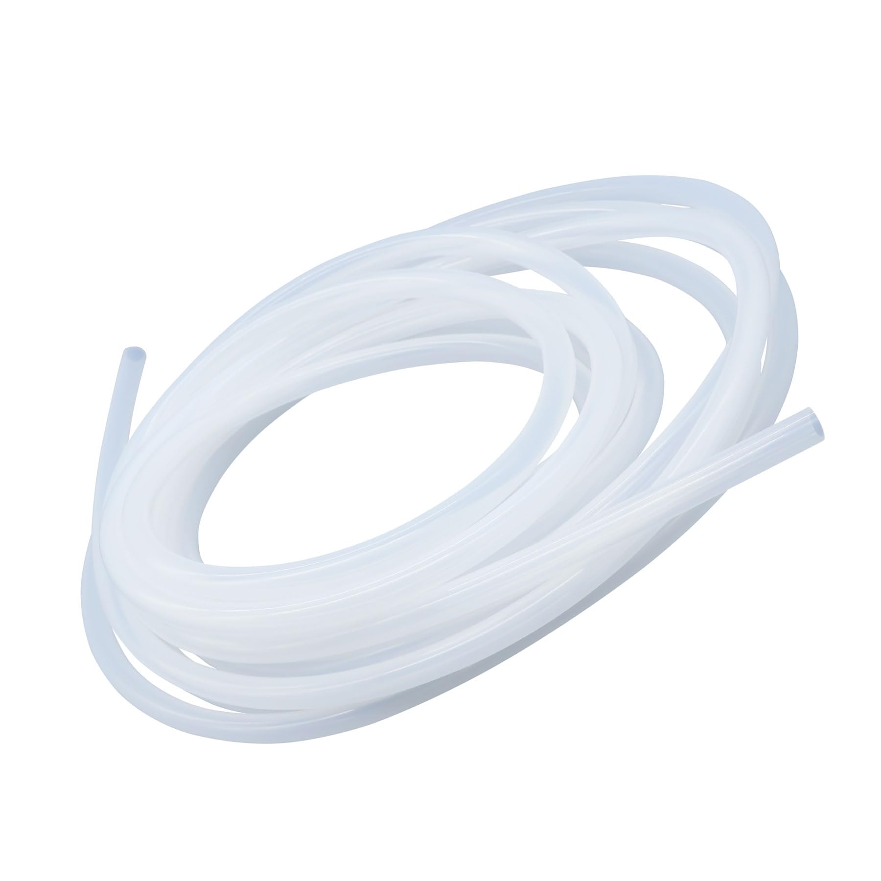 Lavmhab Transparent Clear Silicone Tube Food Grade Hoses Size 12Mm X 16Mm, Length 6M (19.6Ft), Thickness 2.0Mm, Flexible Rubber Silicone Tubing For Air Hoses Water Pipes
