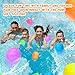 AUKSKY Reusable Water Balloons for Kids, Water Balloons Quick Fill, Summer Toy Water Toy for Boys and Girls, Pool Beach Toys for Kids ages 3-12, Self Sealing Water Splash Ball with Mesh Bag(6 PCS)