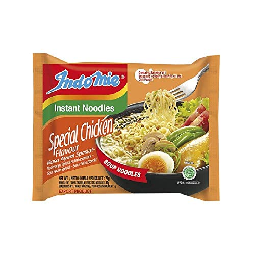 Indomie Fideos instantáneos sabor especial de pollo - 10 piezas
