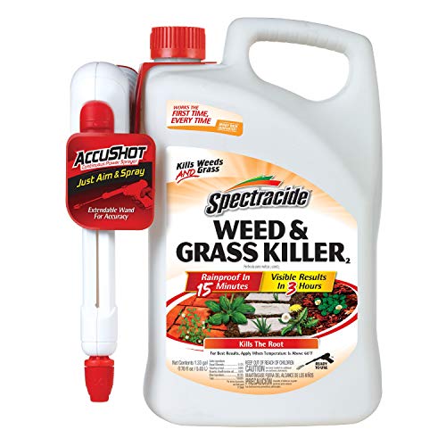 Image of Spectracide Ready-to-Use Weed and Grass Killer AccuShot Power Spray, 1.33-Gallon, 4 Pack