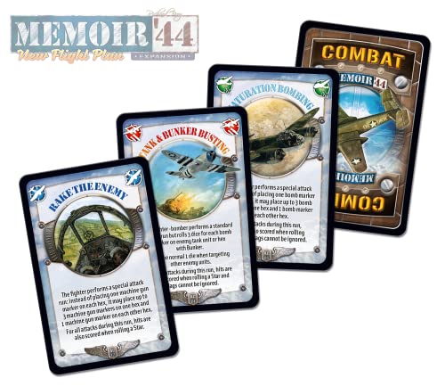 Memoir '44 New Flight Plan Board Game Expansion | Historical Miniatures Battle Game | Strategy Game For Adults & Kids | Ages 8+ | 2 Players | Avg. Playtime 30-60 Mins | Made By Days Of Wonder #TOP5