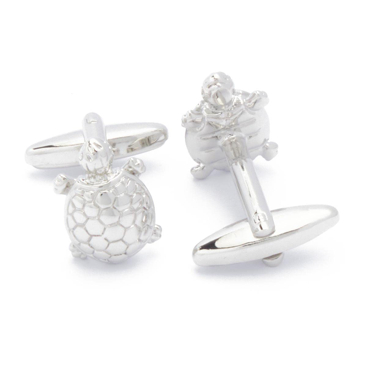 Gemelli - Tartaruga di campagna tartaruga argento - Animale - 18mm x 12mm - Gemelli Rettile, Gemelli con animali selvatici
