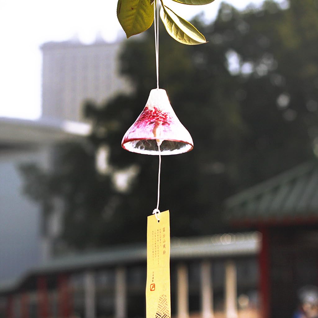 Carillons éoliens de Jardin Faits à la Main de Style Japonais, carillons éoliens en Verre, carillons éoliens extérieurs carillons éoliens pour la décoration intérieure de la terrasse du Jardin