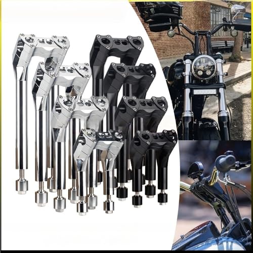 Kit de elevadores de manillar retroceso para mejorar postura en Softail y Dyna 2