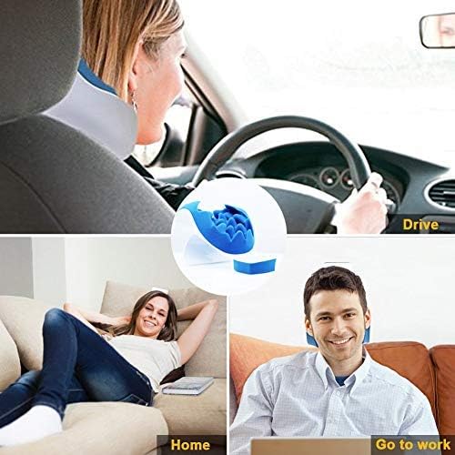 AVIUDHE Chiropractic Pillow, Cervical Pillow Neck Traction Device, Neck Massage Cervical Pillow, Neck Support Pillows for Pain Relief, Neck and Shoulder Pain Relief Support, Cervical Spine Alignment - Image 4
