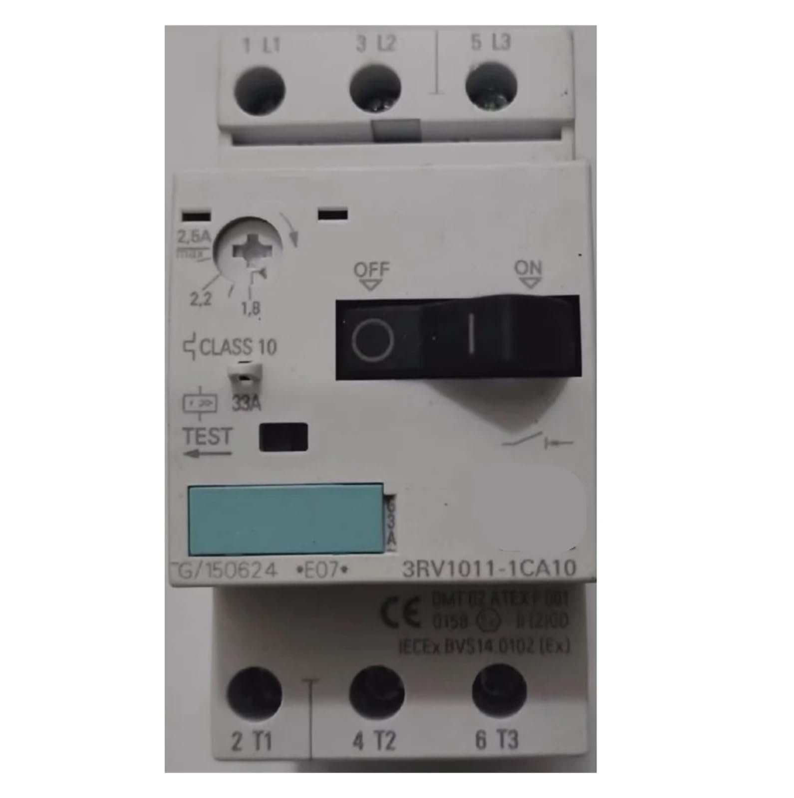 TYEXCZARF 3RV1011-1CA10 circuit breaker