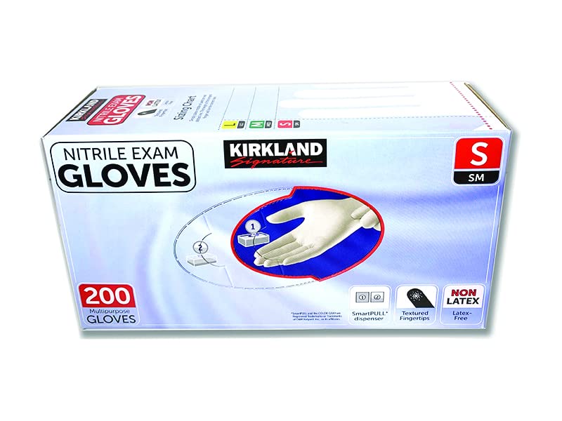 Buy Kirkland Signature Nitrile Exam Gloves, Box of 200, Online at desertcartUAE