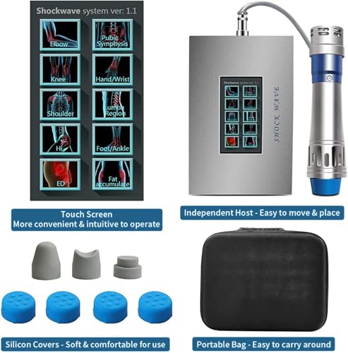 Máquina de terapia por ondas de choque para disfunción eréctil - Equipo portátil para alivio focalizado del dolor miniatura 6