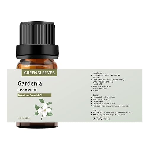Miniatura 5 de GREENSLEEVES Gardenia - Aceite esencial de 0.3 fl oz de aceite aromático puro a base de plantas para aromaterapia, aceites esenciales para difusor,