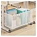 KAJHSTLOZ Classroom Office Desk Book Bag Storage Rack Under Table Basket Organizer School Supplies Filing System Storage Bin