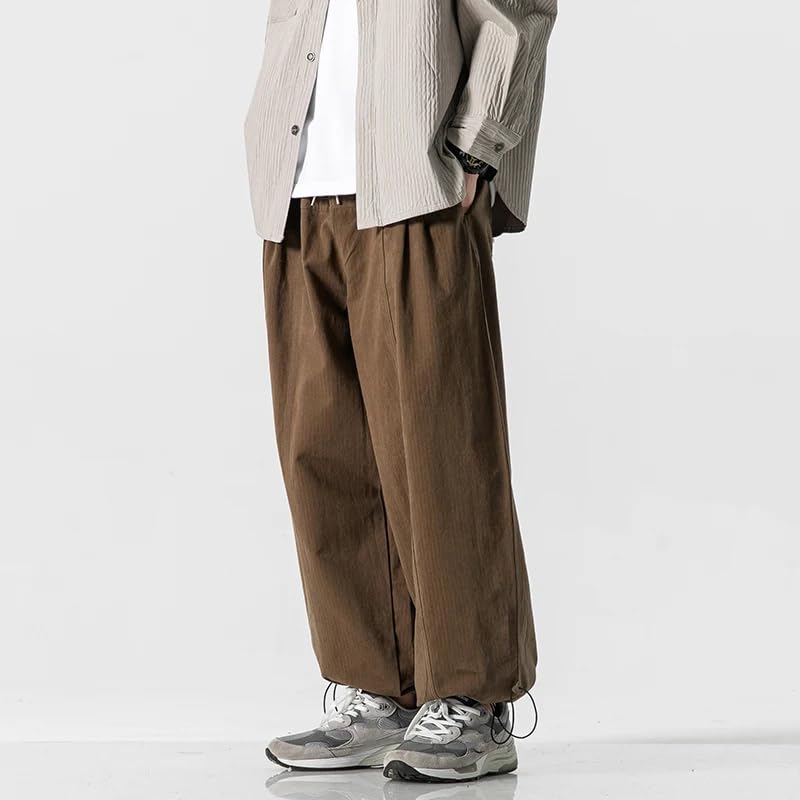 LIXINGHEITANG Pants Men Japan Korean Streetwear Loose Casual Wide Leg Baggy Boyfriend Harem Trousers Sweatpants4