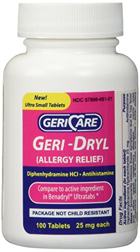 Geri-dryl Tablets, 100count