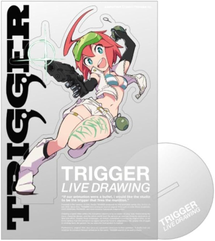 Amazon.co.jp: TRIGGER LIVE DRAWING トリガーちゃんアクリルスタンド