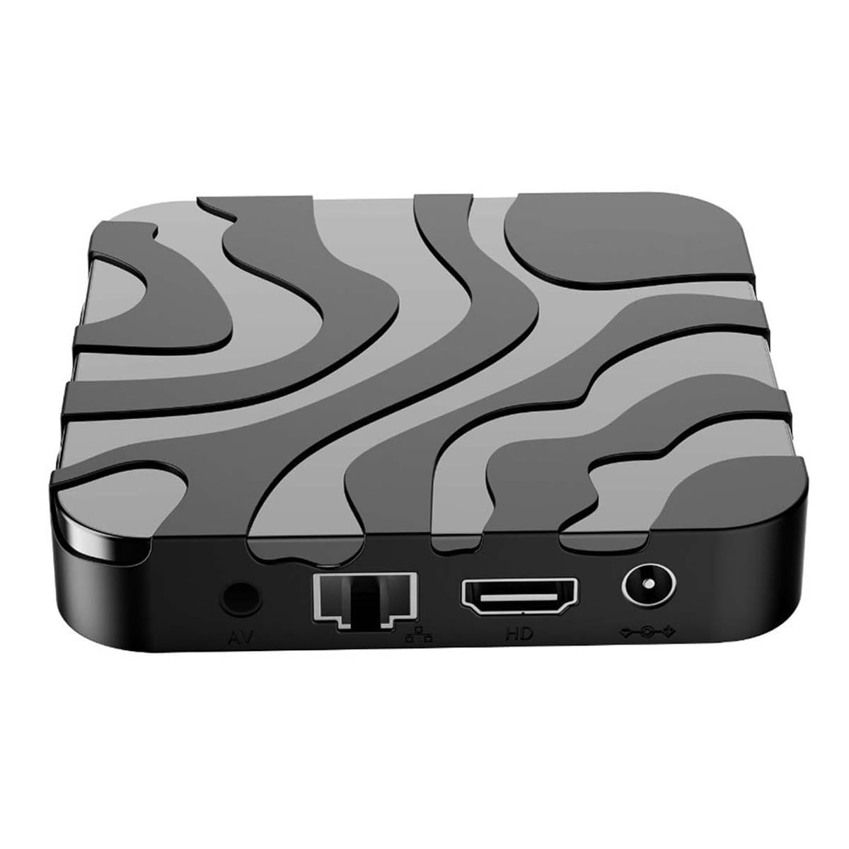 Namvo Android TV Box 12.0, 4 Go de RAM 32 Go de ROM Allwinner H618 Quad Core 5G + 2.4G Double WiFi HDR10/6K 3D/BT4.0/H.265/4K Sortie Smart TV Box