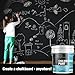 Chalkboard Paint 1 Gallon Black Chalk Board Paint for Wood, Metal, Glass, Wall, Plaster Boards Sign, Frame, Interior/Exterior, All-in-One Primer & Top Coat, Black Matte, Acrylic 330 sf with Tools kits