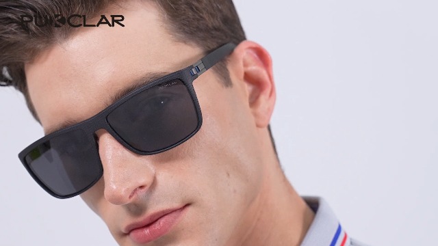 Occhiali Da Sole Polarizzati PUKCLAR - Sportivi, UV400, CAT.3, Leggeri, Unisex - Foto 5