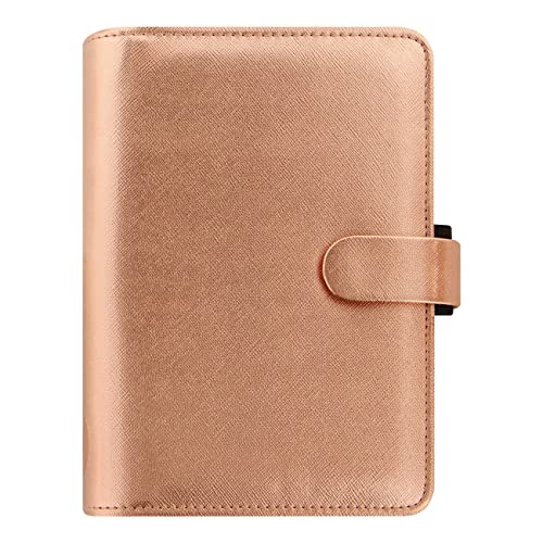 Filofax Saffiano Metallic Organizer, Personal Size, Rose Gold - Cross ...