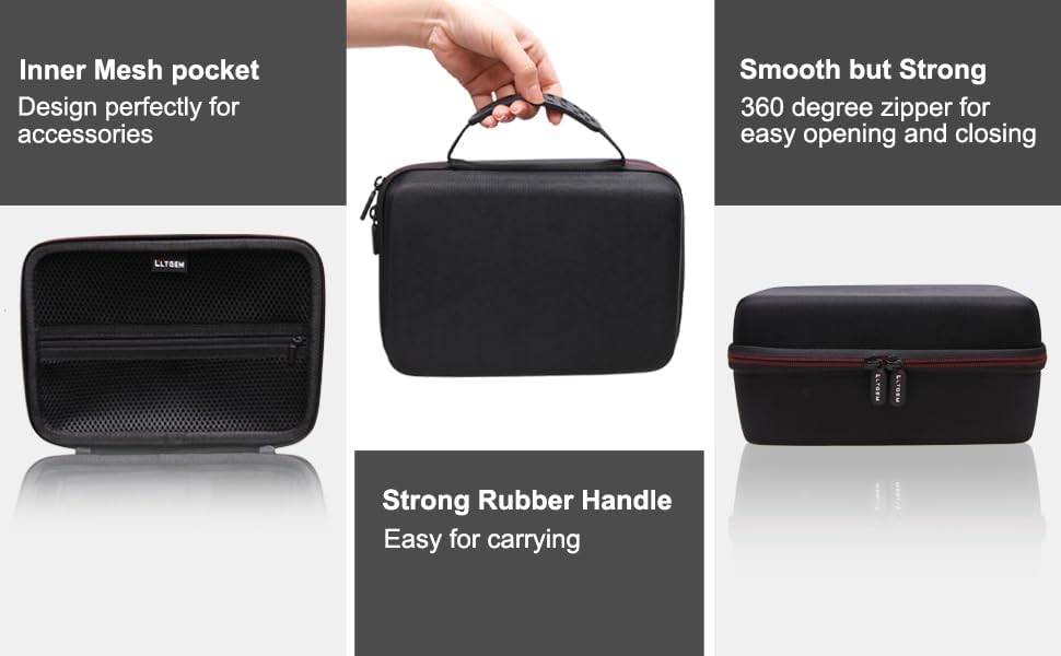 Miniatura 9 de LTGEM - Funda compatible con micrófono Shure SM7B  MV7+  MV7X  MX7I  MV7 (solo funda)