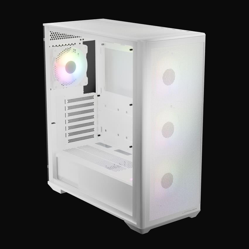 LC-Power GEH Midi ATX Gaming 811W - Meshwork_XL Light - o.N