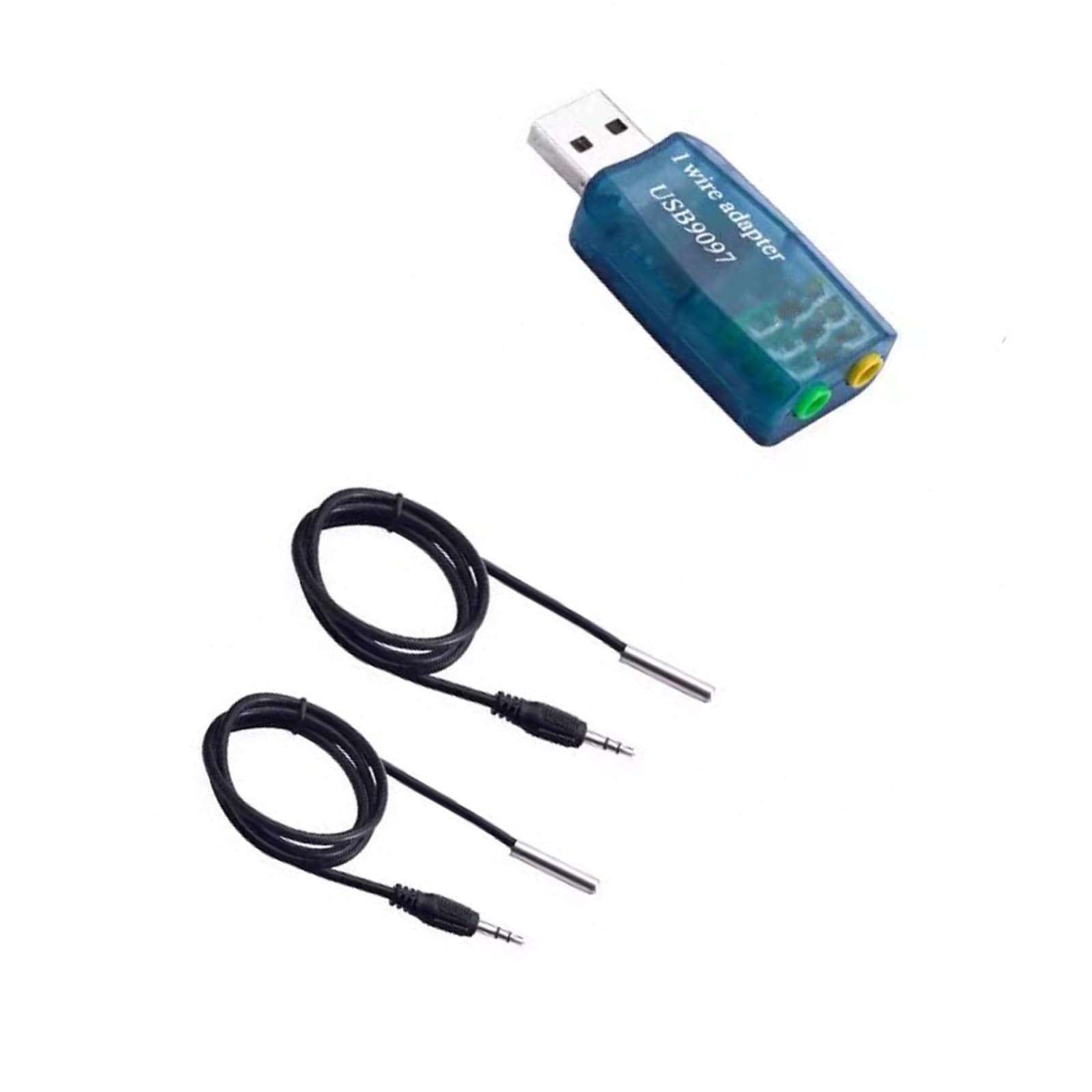 Termometri digitali con sensori multipli per la misurazione della temperatura da -55 ℃ a 125 ℃ metro di temperatura USB