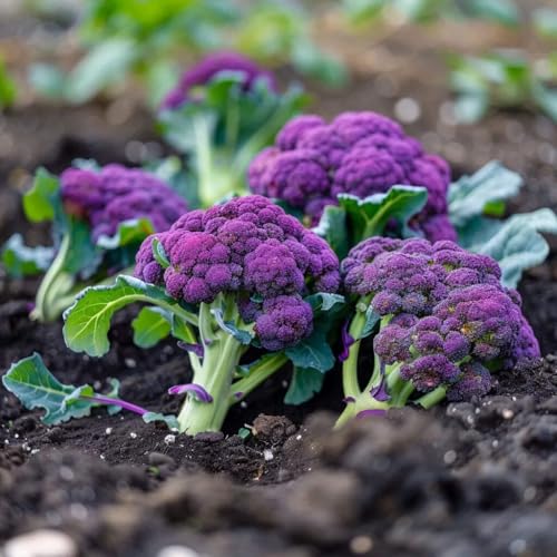 100 Graines de Brocolis Violet